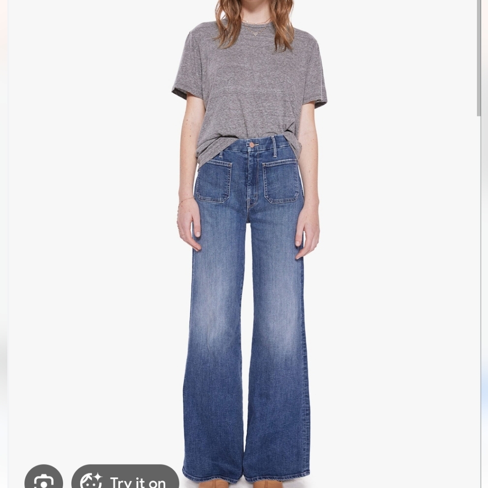 MOTHER The Patch Pocket Roller Skimp